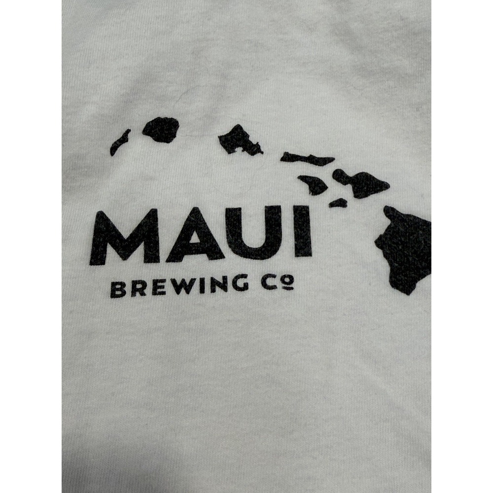 Crazy shirts maui brewing T shirt mens XL White
